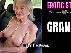 Nenek ASMR: Mommy memberikan blowjob kepada Hitchhiker Bahagian 1