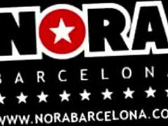 Eurooppalainen MILF Nora Barcelona eroottisella festivaalilla Alicantessa