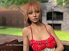 HD видео на бюстова червенокоса в секси бельо