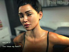 ПОВ игра са 3Д интерактивним сексом: Милф газдарица даје руковање и још много тога