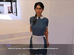Зрела жена учествује у 3Д аналној игри са полицајцем