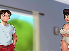 Нецензуриран анимационен геймплей със зряла и тийнейджърска МИЛФ