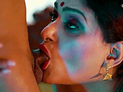 Indian stepmom entices her son for intense sex in the night