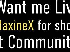 Maxine X, úžasná lesbická MILFka, je svázaná