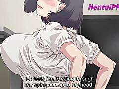 MILF mature chaude se fait baiser le cul dans une vidéo porno animée