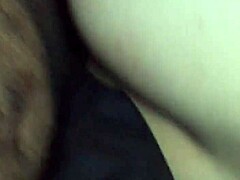 Big cock plunges into a creamy mature pussy in homemade video