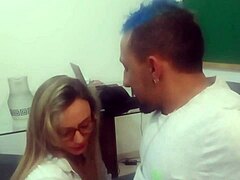 Brazilian couple explores fetish play and anal sex
