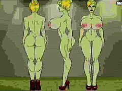 Milf prosperose in un bollente trio con un gioco porno 3D che presenta azione anale bollente.