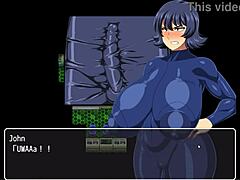 MILF's moans: Space suit mishap in steamy hentai game