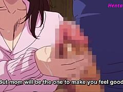 Erregendes Dinner-Date mit einer verführerischen Stiefmutter im animierten Hentai