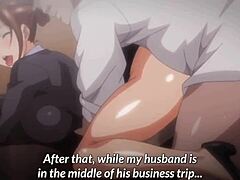 Olen Hentai-animessa pettävä vaimo, joka harjoittaa seksuaalisia tekoja mieheni pomon kanssa ammatillista etenemistään varten