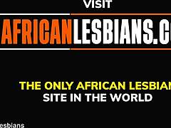 African beauty gets licked and fingered in homemade video