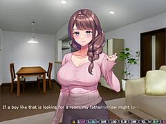 Hentai game turns wife's pussy into a creampie surprise in part 1 with English subtitles