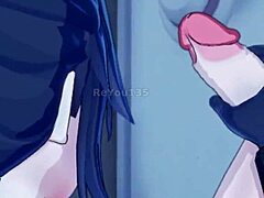 Nova contratada curvilínea explora seus desejos sexuais em um anime 3D