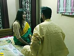 Vroči indijski seks videoposnetek z osupljivo bengalijsko babjo, ki se ukvarja z analnim in vaginalnim seksom