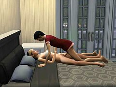 Mature mom gets dominated by young stepson