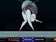 Gros cul et grosse bite dans l'aventure hentai complète d'Alienquest