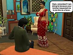 La tía Lakshmi lleva su virginidad al siguiente nivel en la parte 7 del Volumen 1