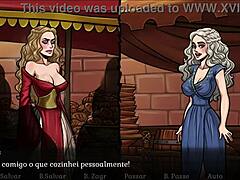 Porno traduzido møter visuell roman spill i episode 5 av Game of Whores
