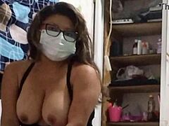 Colombiansk pornostjerne oplever sin første casting med en fremmed i denne hardcore-video