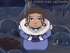 The last airbender takes center stage in this hentai porn video featuring a ghost blowjob from a milf